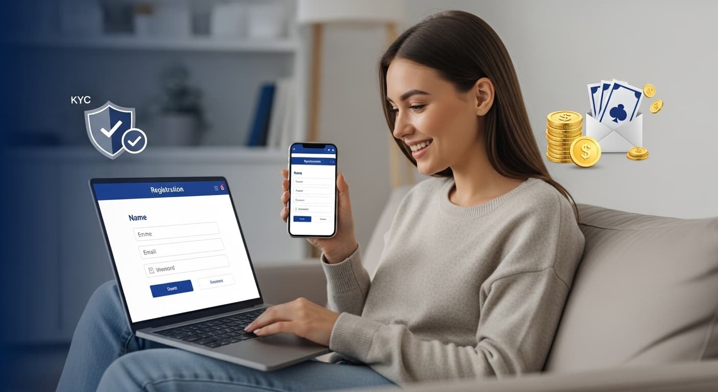 Jak zarejestrować się w kasynie online: przewodnik krok po kroku image