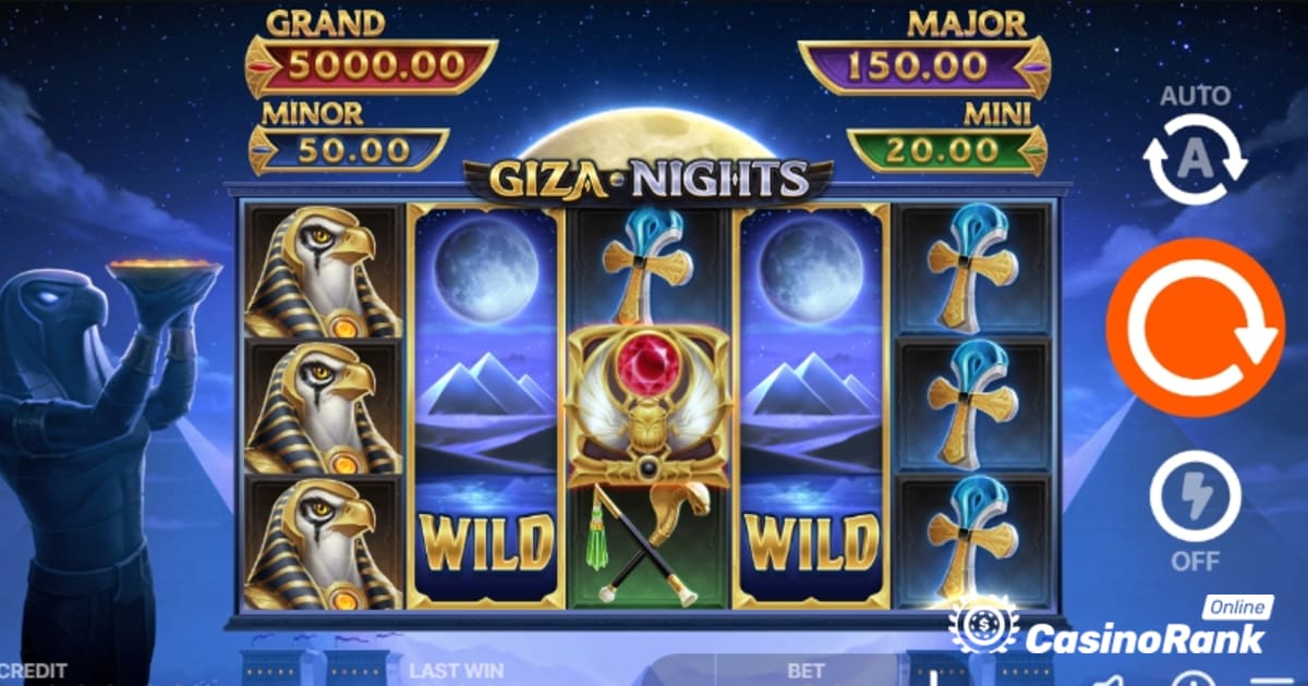 Playson wyrusza w egipską podróż z Giza Nights: Hold and Win