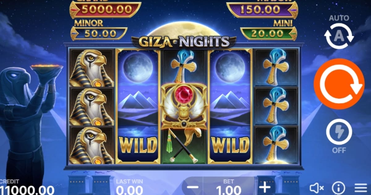 Playson wyrusza w egipską podróż z Giza Nights: Hold and Win